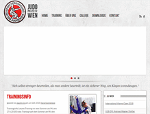 Tablet Screenshot of judo-polizeisv-wien.at